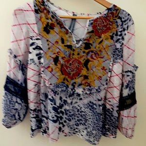 Anthropologie boho tunic